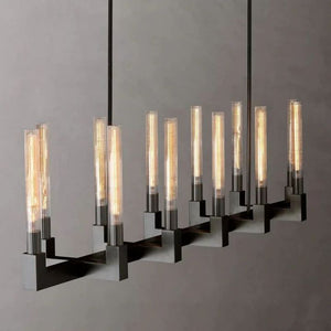 Mortal Glass Linear Chandelier 67" - view 5