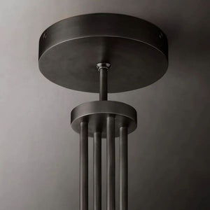 Mortal Glass Round Chandelier 36" - view 8