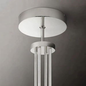 Mortal Glass Round Chandelier 36" - view 9