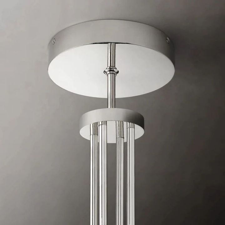 Mortal Glass Round Chandelier 36" - view 9