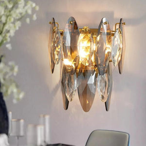 Nimbus Sided Hand Crystal Wall Sconce, chandelier - view 3