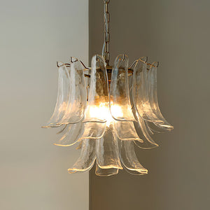 Virelia Tiered Glass Chandelier - Gold - view 55