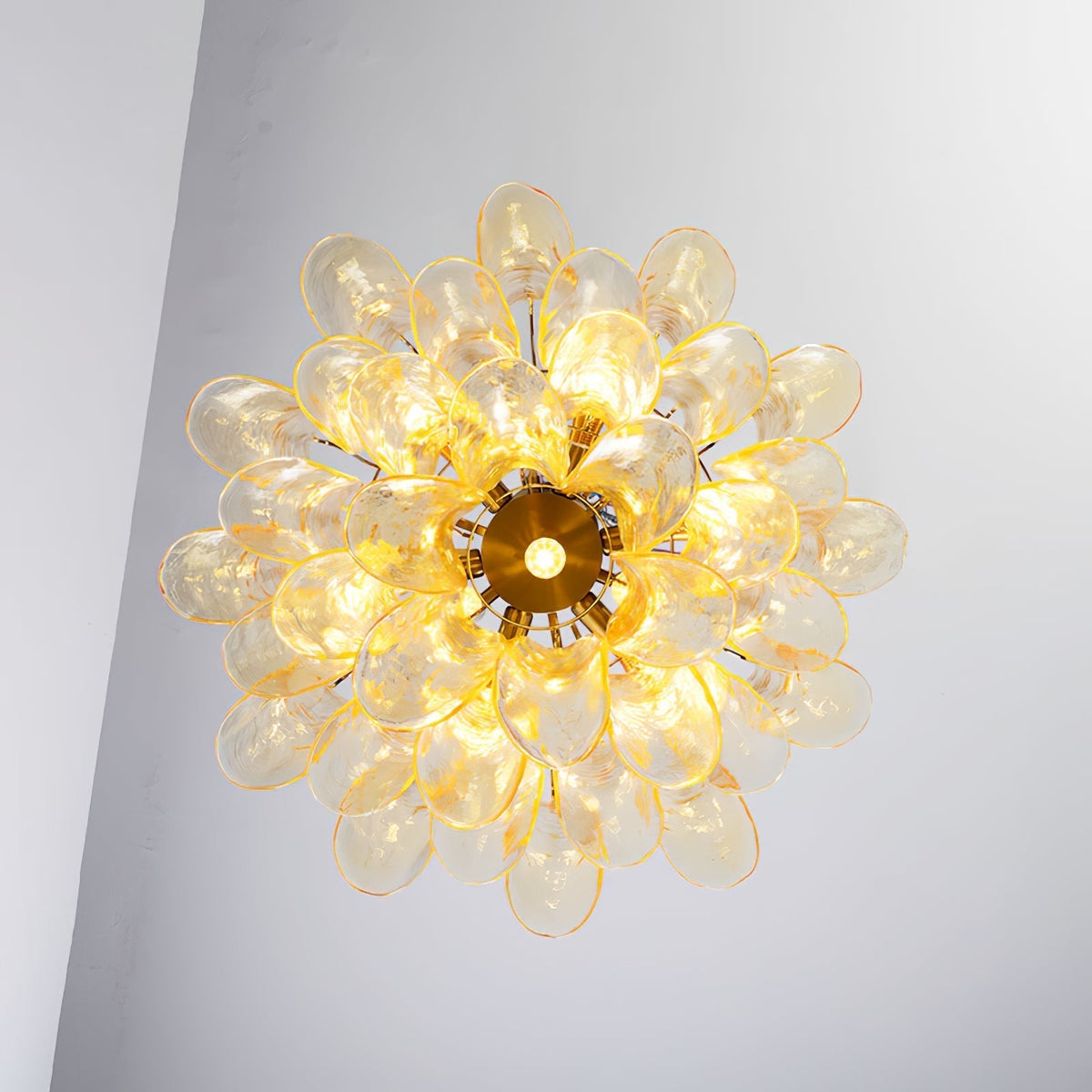 Virelia Tiered Glass Chandelier - Gold - view 51