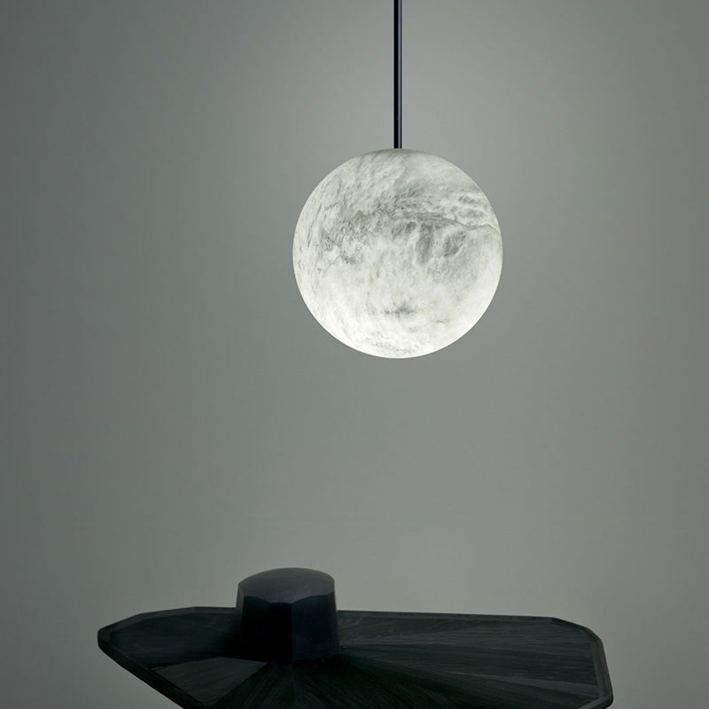 Alabaster Sphere Group Pendant Chandelier,Multi Pendant Light - view 6