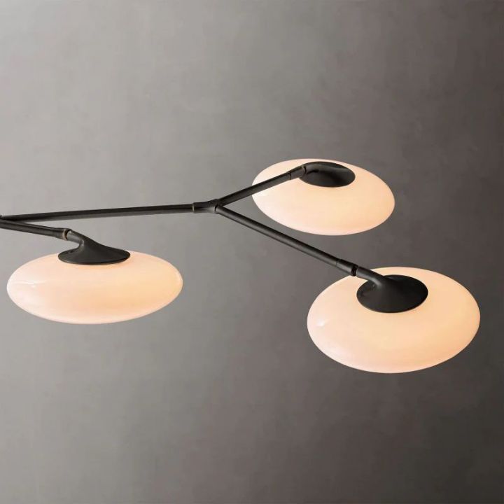 Navy Linear Chandelier 61" - view 7