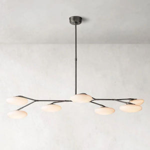 Navy Linear Chandelier 61" - view 5