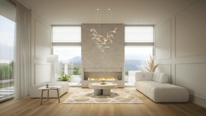 Galaxy Nectar Leaves Meteor Shower Crystal Spiral Chandelier - view 14
