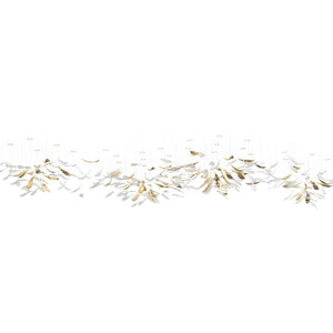 Galaxy Nectar Leaves Meteor Shower Crystal Spiral Chandelier - view 8
