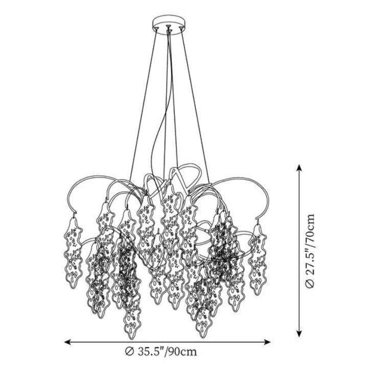 Niagara Round Chandelier - view 9
