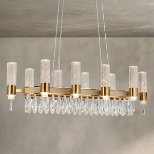 Nido Crystal Linear Chandelier - view 2