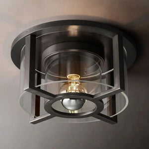 Noble Round Flushmount, flush mount - view 2