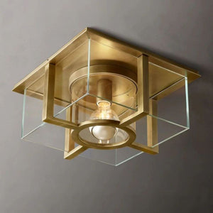 Noble Square Flushmount, flush mount - view 3