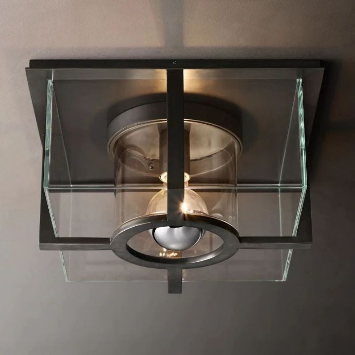 Noble Square Flushmount, flush mount - view 2