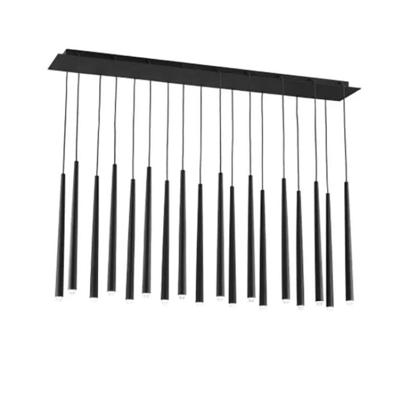 Visual 18-Light Linear Chandelier 48" - view 3