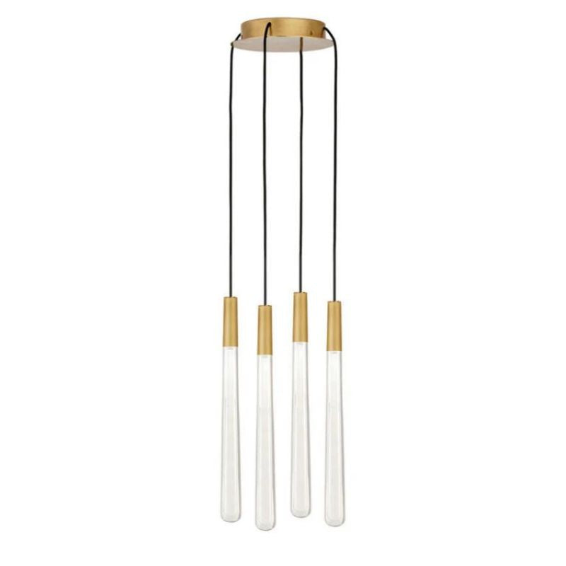 Visual Round Crystal Chandelier