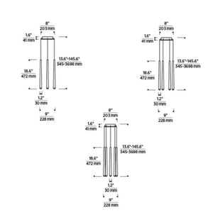 Visual Tapered Chandelier - view 3