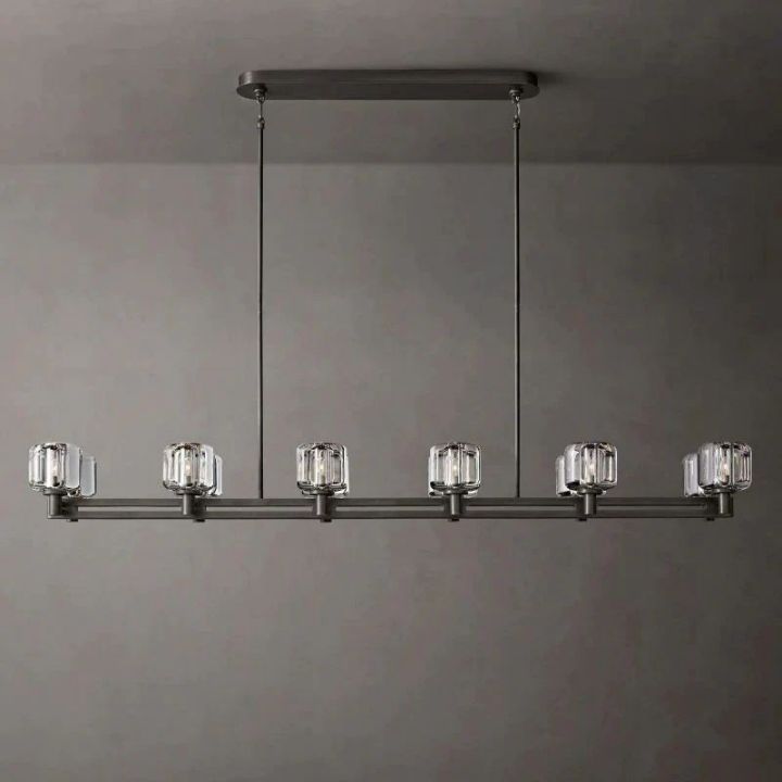 Nora Double Linear Chandelier 72'' - view 7