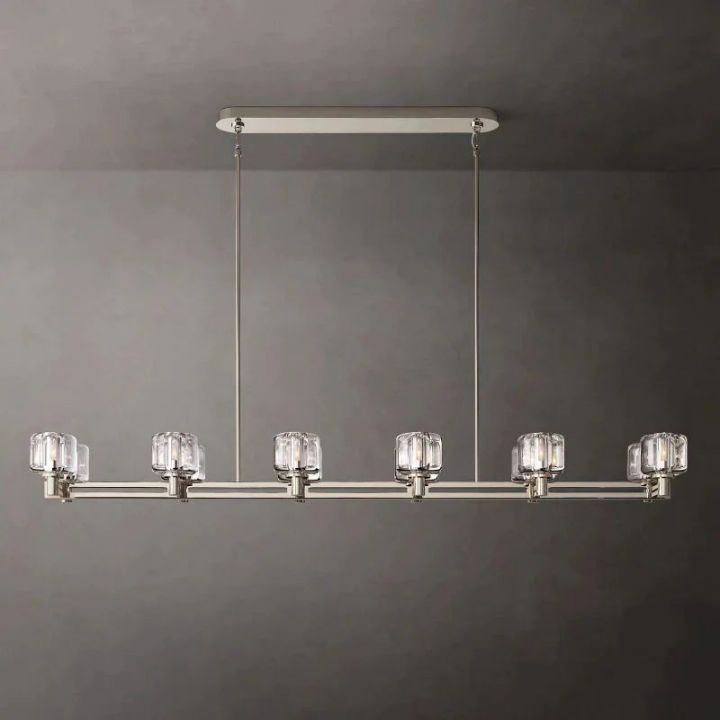 Nora Double Linear Chandelier 72'' - view 8