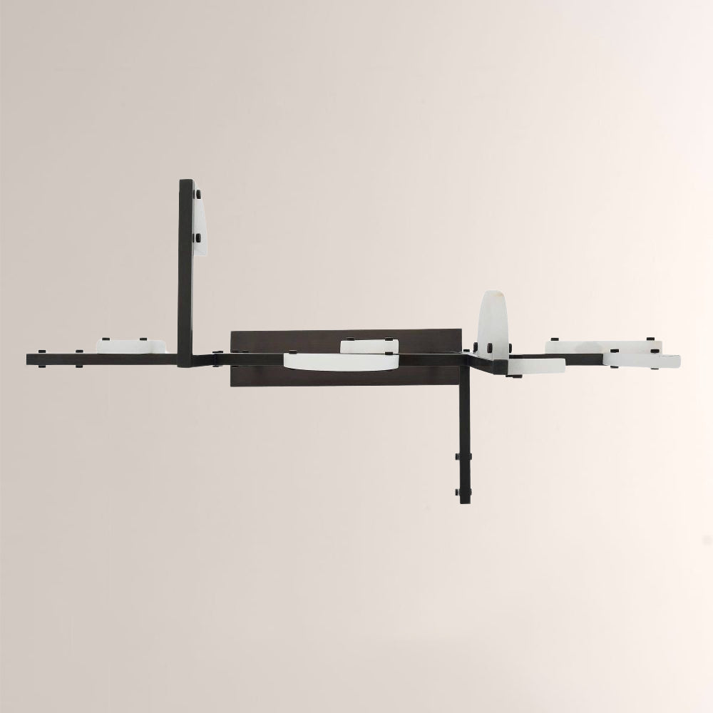Nora Linear Alabaster Chandelier - view 2