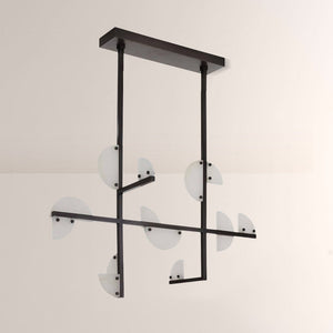 Nora Linear Alabaster Chandelier - view 4