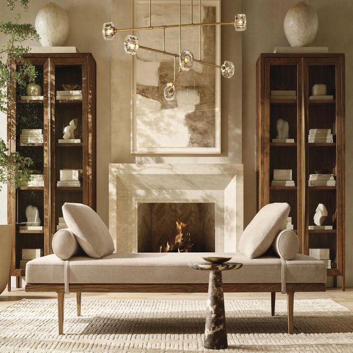 Nora Modern Linear Chandelier 62" - view 8