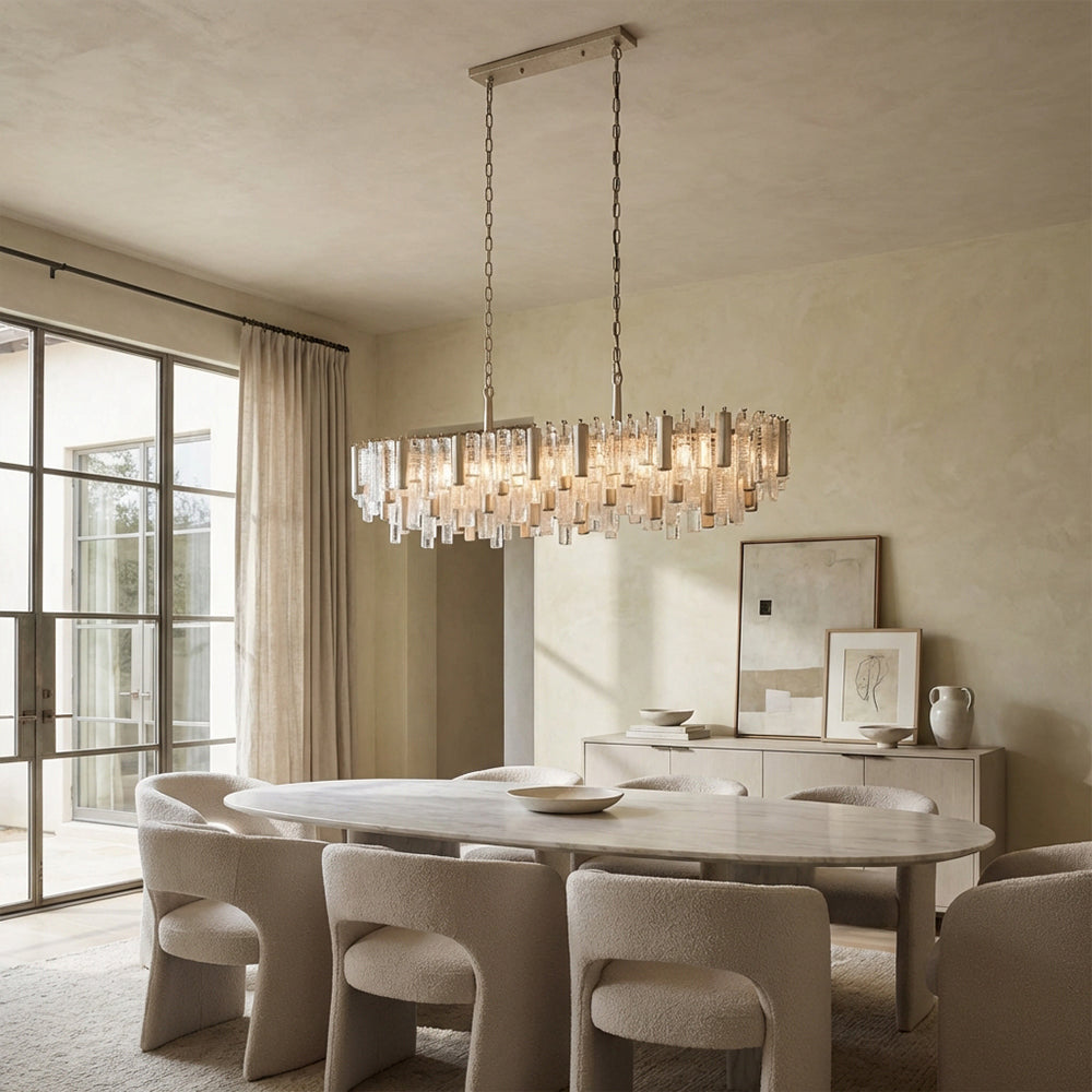 Nova Crystal Prism Linear Chandelier - view 13