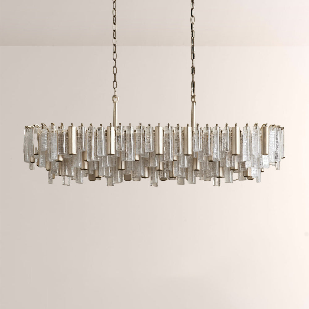 Nova Crystal Prism Linear Chandelier - view 3