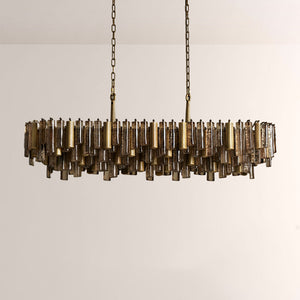 Nova Crystal Prism Linear Chandelier - view 4