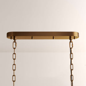 Nova Crystal Prism Linear Chandelier - view 10