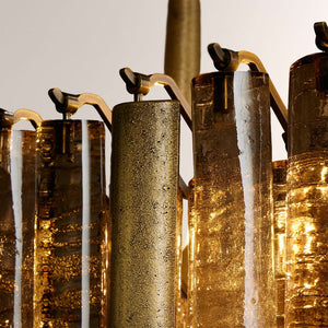 Nova Crystal Prism Linear Chandelier - view 7