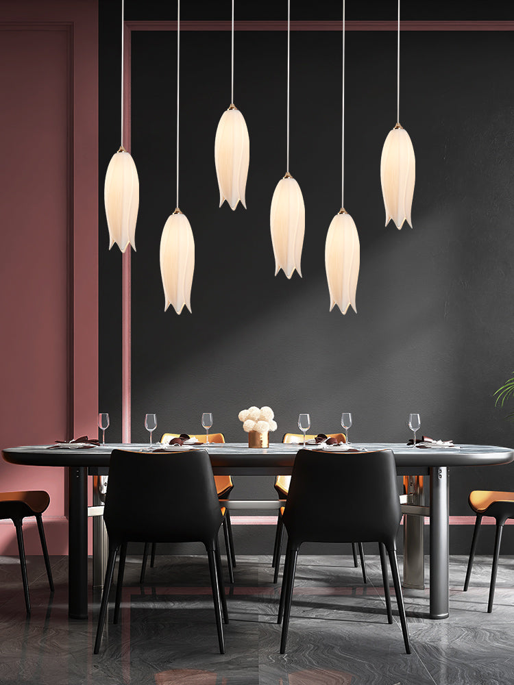 Elegant Flower Chandelier For Foyer/ Staircase - view 5