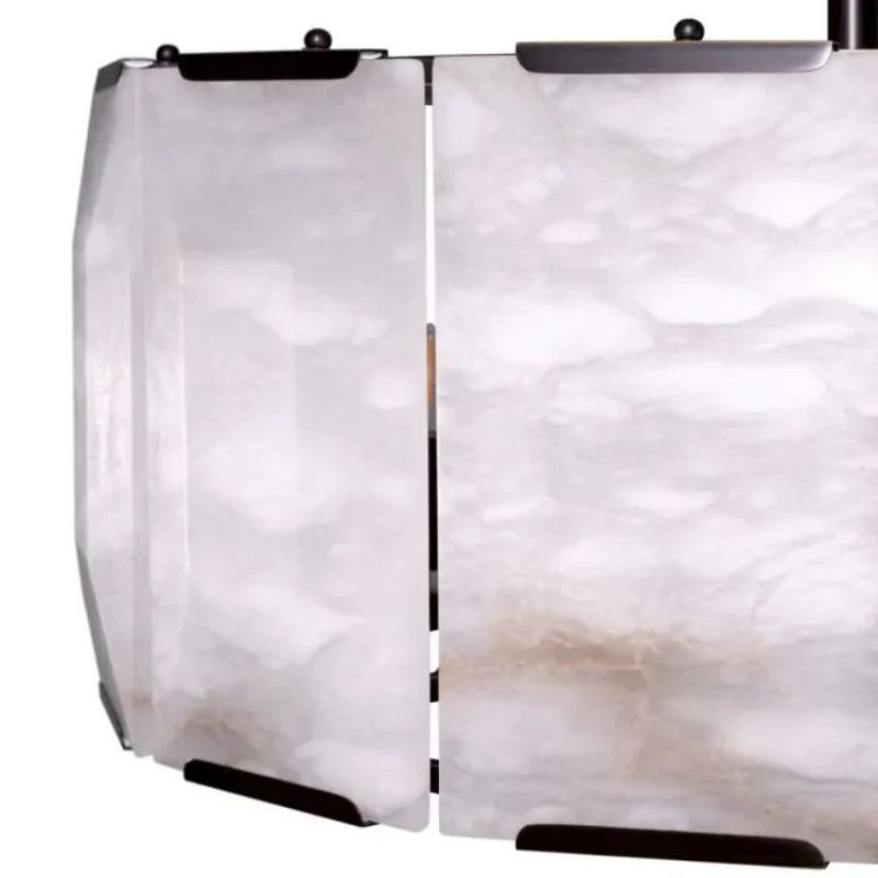 Ole Round Chandelier Alabaster - view 5