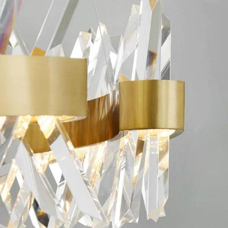 Open Round Crystal Chandelier - view 5