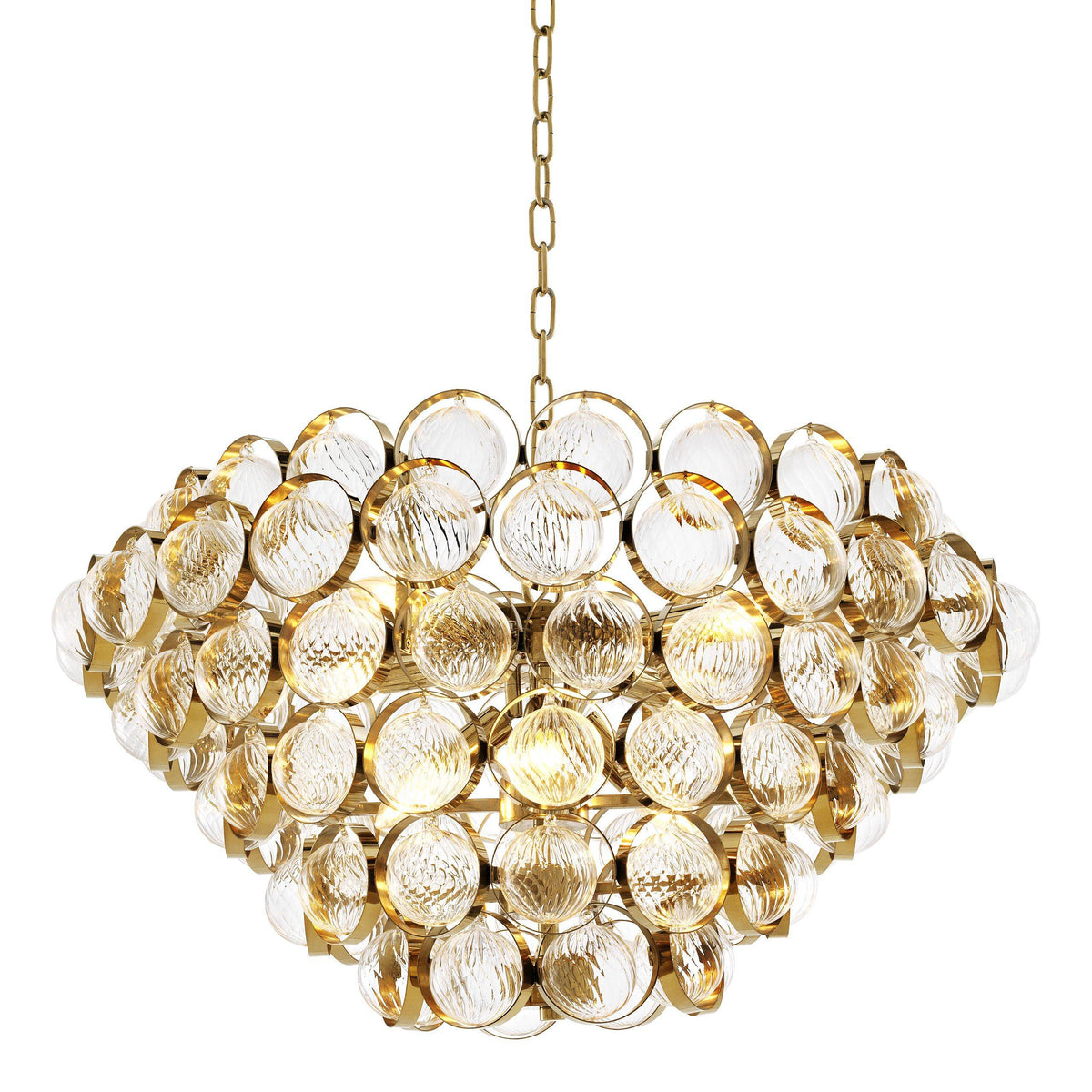 Opera Modern Chandelier - Gold