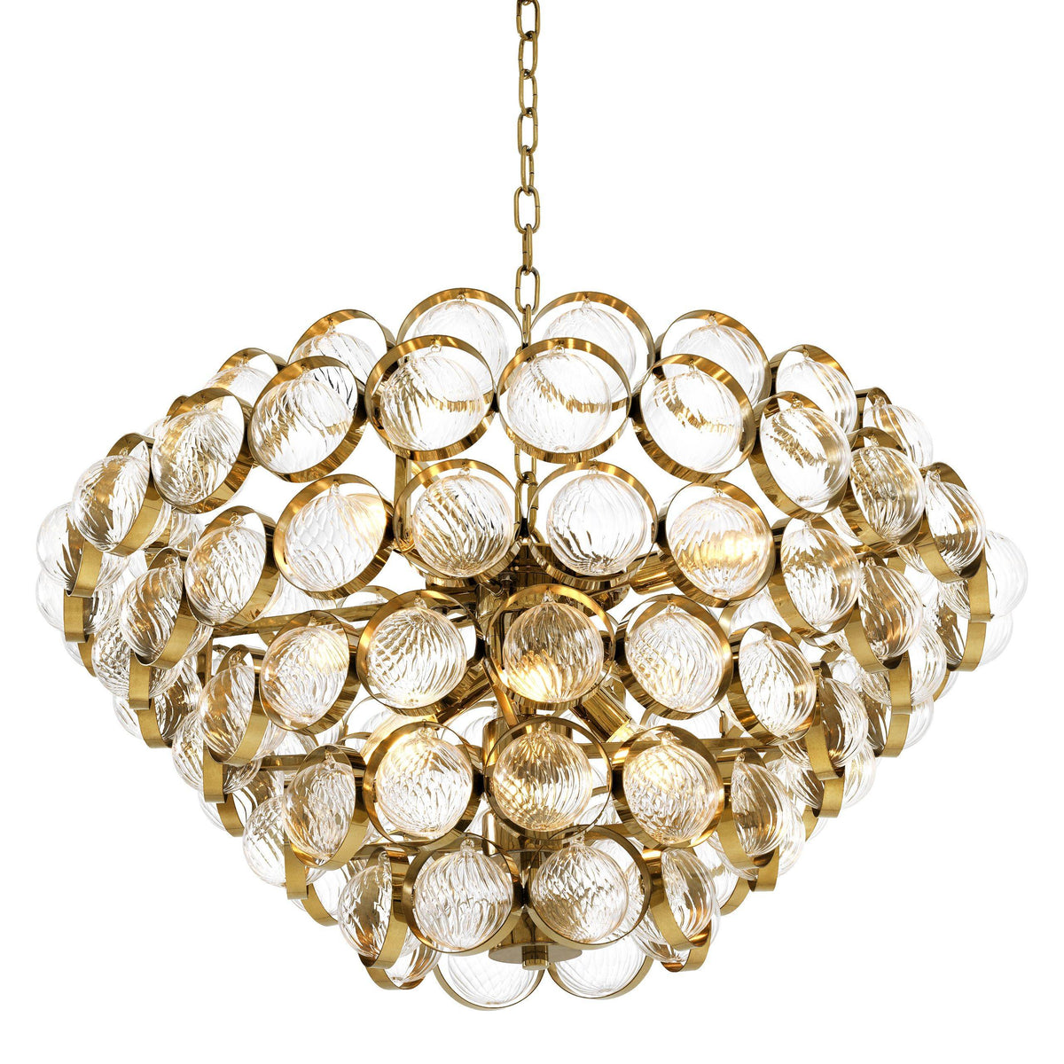 Opera Modern Chandelier - Gold - view 2