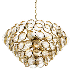 Opera Modern Chandelier - Gold - view 2