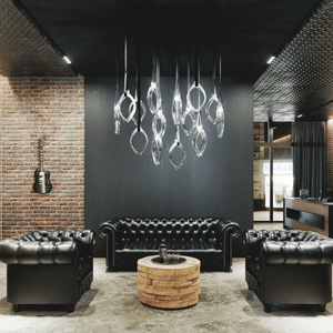 Origin Oasis Glass Chandelier