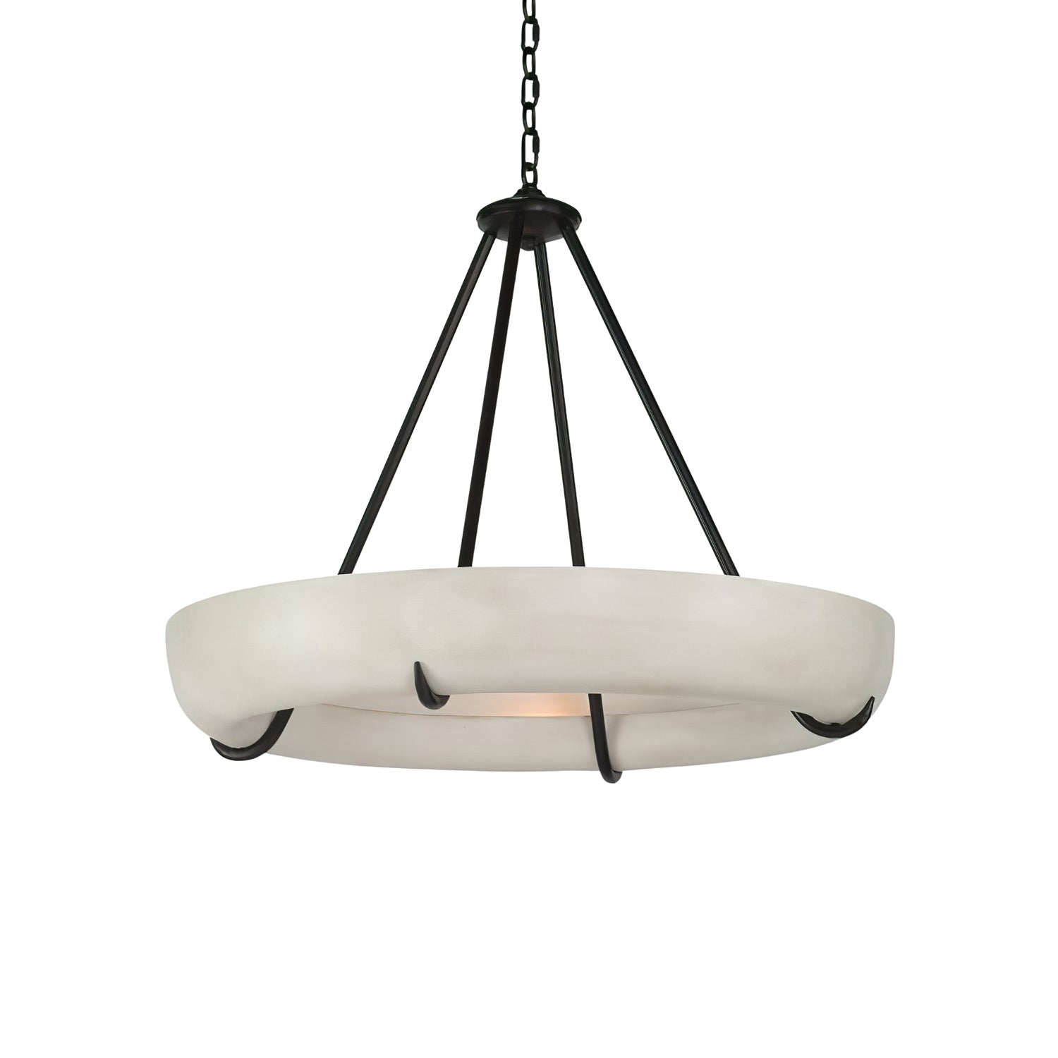 Orion Alabaster Chandelier - Merlin Lamps