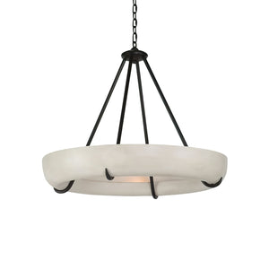 Orion Alabaster Chandelier - Merlin Lamps