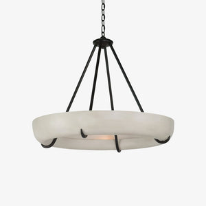 Orion Alabaster Chandelier - Merlin Lamps