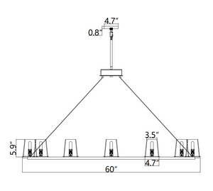 Twinkle Glass Chandelier - view 12