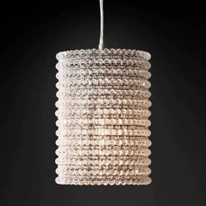 Pamper Crystal Pendant 12"H - view 2