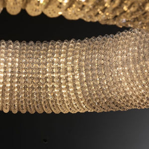 Pamper Crystal Round LED Chandelier 41" - view 14