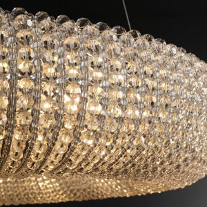 Pamper Crystal Round LED Chandelier 41" - view 12