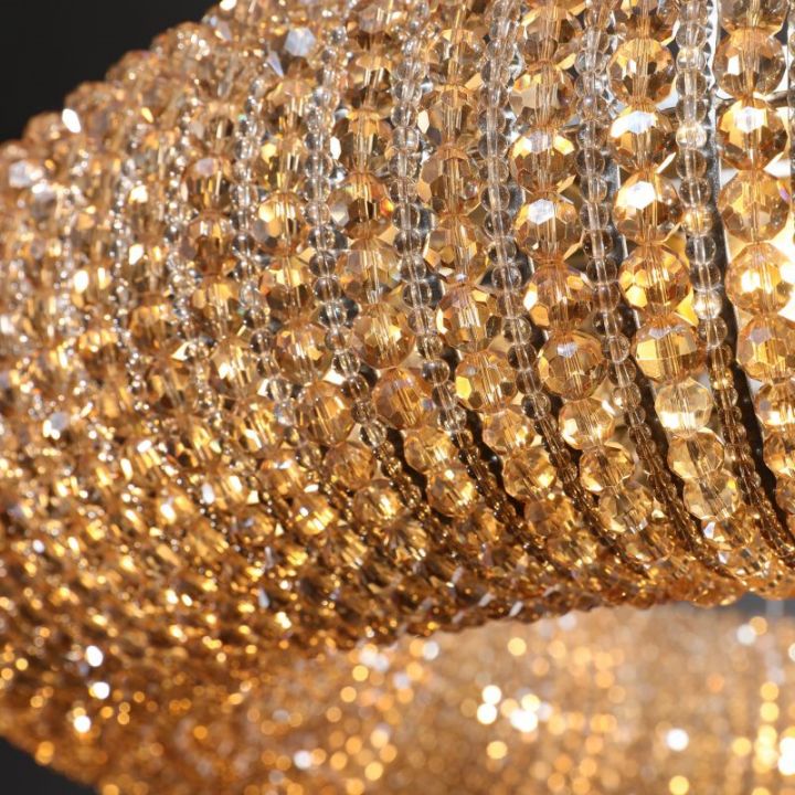 Pamper Crystal Round LED Chandelier 41" - view 13