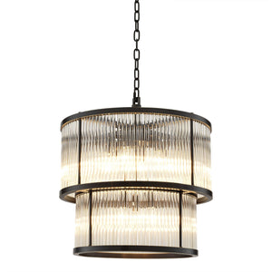 Palmera Modern Chandelier - [Bronze/Nickel] 
