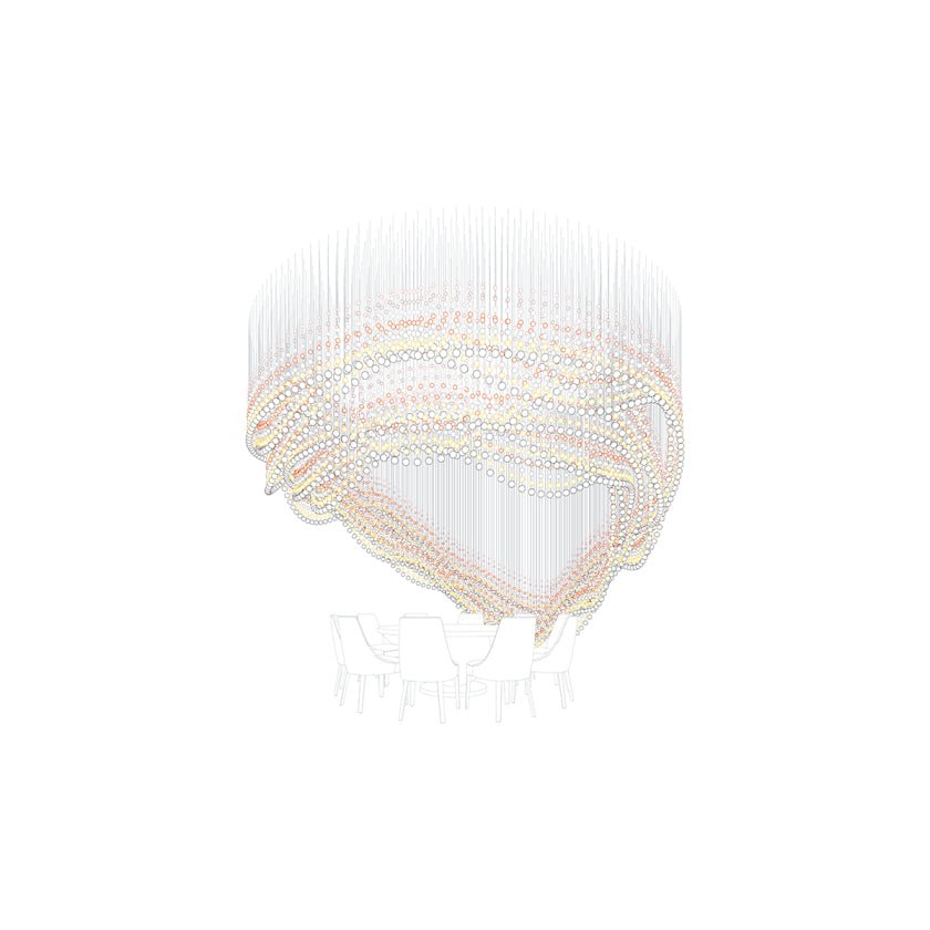 Pearl Curtain Customize Chandelier - view 59