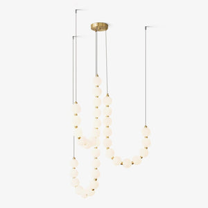 Glass Pearl Necklace Chandelier - view 55