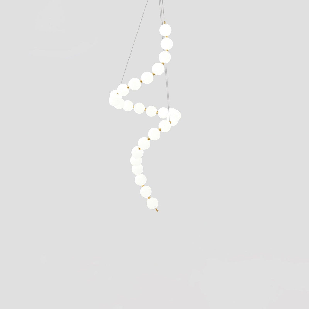 Glass Pearl Necklace Chandelier - view 50