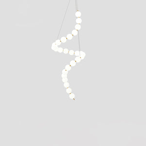 Glass Pearl Necklace Chandelier - view 50